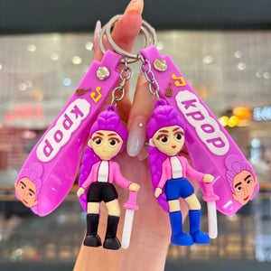 K-Pop Demon Hunters Idol Stage Keychain
