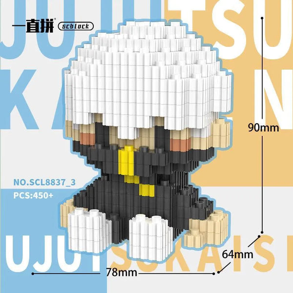 Jujutsu Kaisen Cursed Domain 3D Chibi Micro Blocks