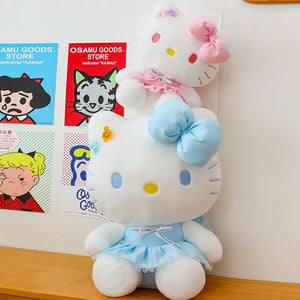 Hello Kitty Pastel Meadow Dress Plush