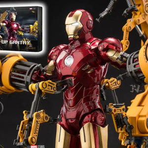 ZD Toys Iron Man MK4 Suit Up Gantry Figure (18 cm)