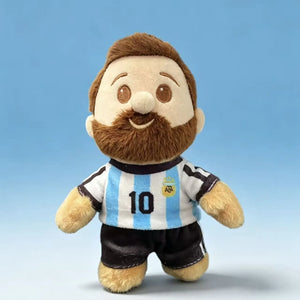 World Cup Argentina Messi No. 10 Plush (18 cm)