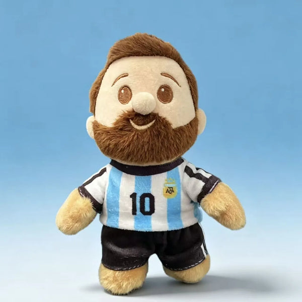 World Cup Argentina Messi No. 10 Plush (18 cm)