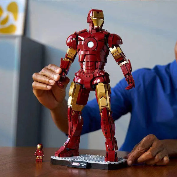 MRVL Super Heroes Iron Man Mark III Blocks (1297 Pcs)