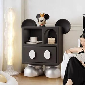 Vintage Mickey Pop Stealth Bedside Cabinet