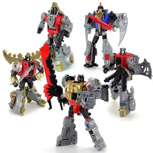 Black Mamba 5 in 1 Mega Transformers Figurines