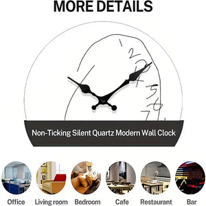 Doodle Dial Premium Silent Graffiti Wall Clock