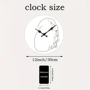 Doodle Dial Premium Silent Graffiti Wall Clock
