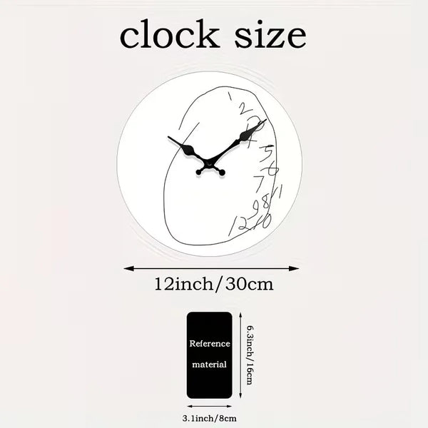 Doodle Dial Premium Silent Graffiti Wall Clock
