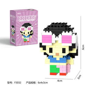 Bricks Anime Themed Micro Building Blocks