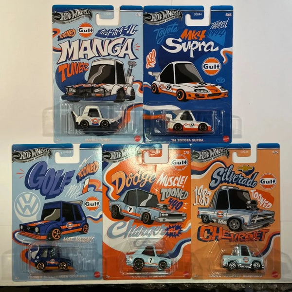 Hot Wheels Silver Series Tooned Gulf Collection