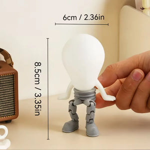 Bright Idea Glow-in-the-Dark 3D Articulated Figurine