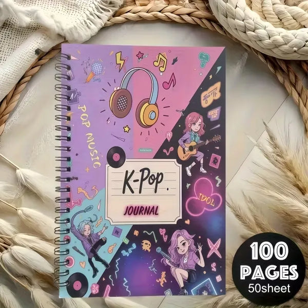 K-Pop Idol Pulse Spiral Journal