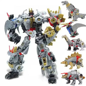 Black Mamba 5 in 1 Mega Transformers Figurines