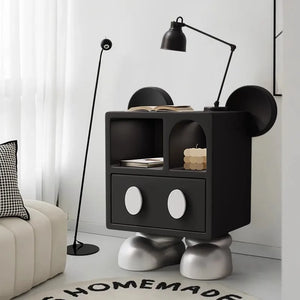 Vintage Mickey Pop Stealth Bedside Cabinet