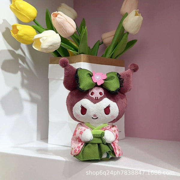 Sanrio Kimono Matcha Plush Keychains