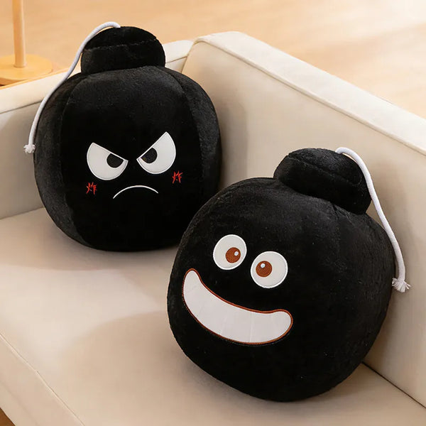 Retro Comic-Style Bomb Plush