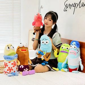 Iconic Bikini Bottom Background Fish Plushies