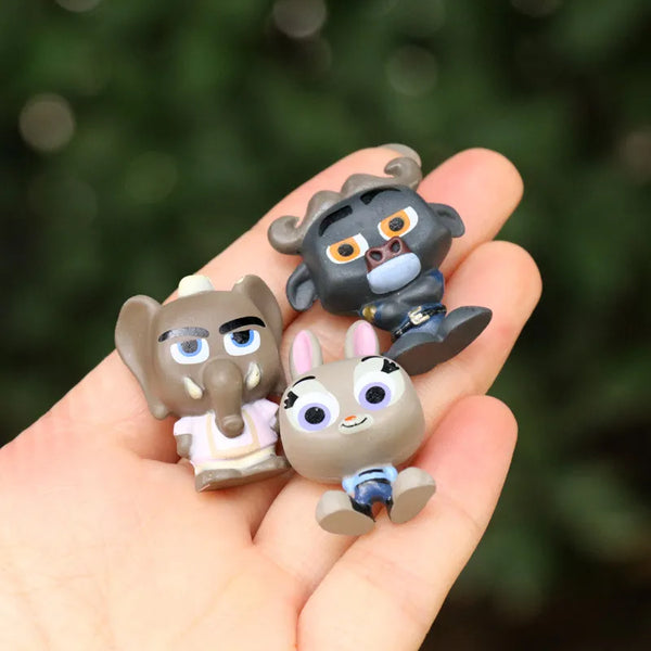 Zootopia 2 Crazy Animal Figures (Set of 12)