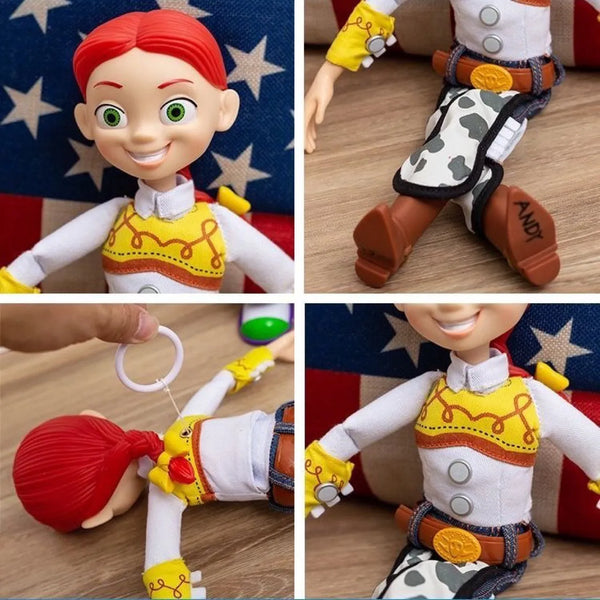 Toy Story Interactive Cowboy Woody and Jessie (45 cm)