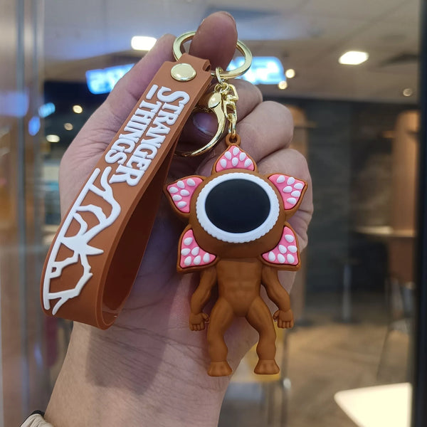 Stranger Things Hawkins Team Keychain