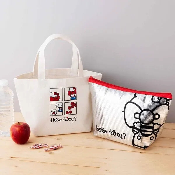 Hello Kitty Cute Cat Lunch Bag Two-Piece Set