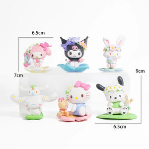 Sanrio Spring Flower Series (Set of 6)