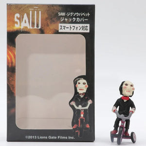 SAW Billy the Puppet Figurine Charm Keychain