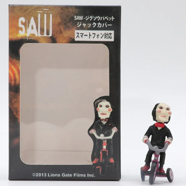 SAW Billy the Puppet Figurine Charm Keychain