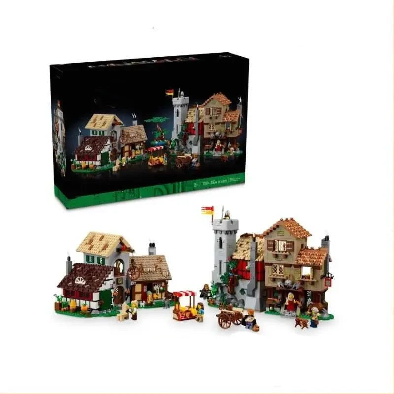 Medieval Town Square Building Blocks (3304 Pcs)