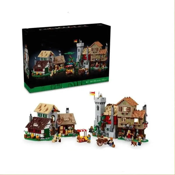 Medieval Town Square Building Blocks (3304 Pcs)
