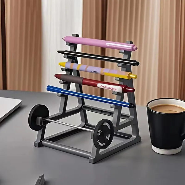 Mini Barbell Creative Pen Holder