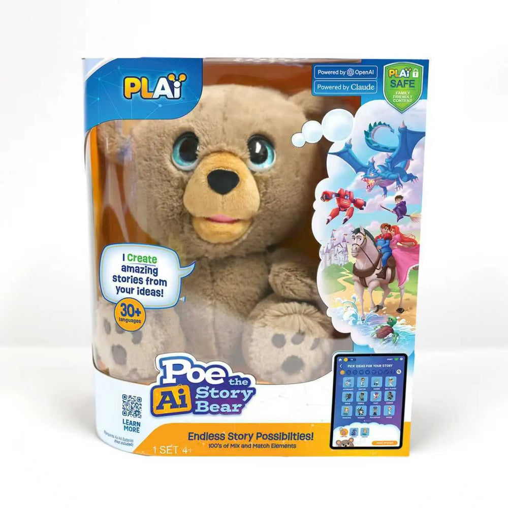 Poe The AI Story Bear Plush (30 cm)