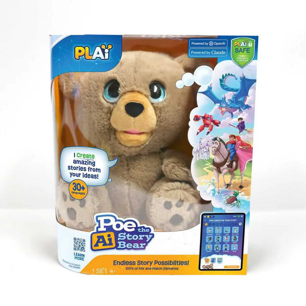 Poe The AI Story Bear Plush (30 cm)