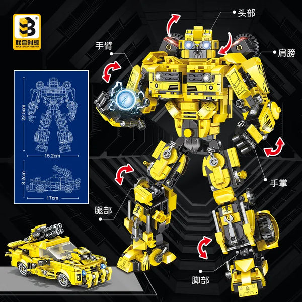 United Creations JKC7503 Bumblebee Blocks