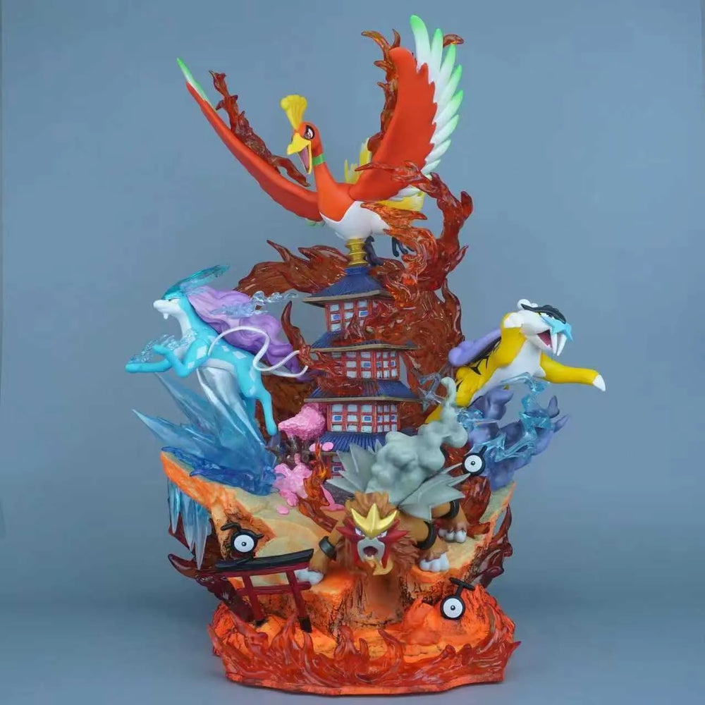Pokemon Ho-Oh & The Legendary Beasts Figure (40 cm)