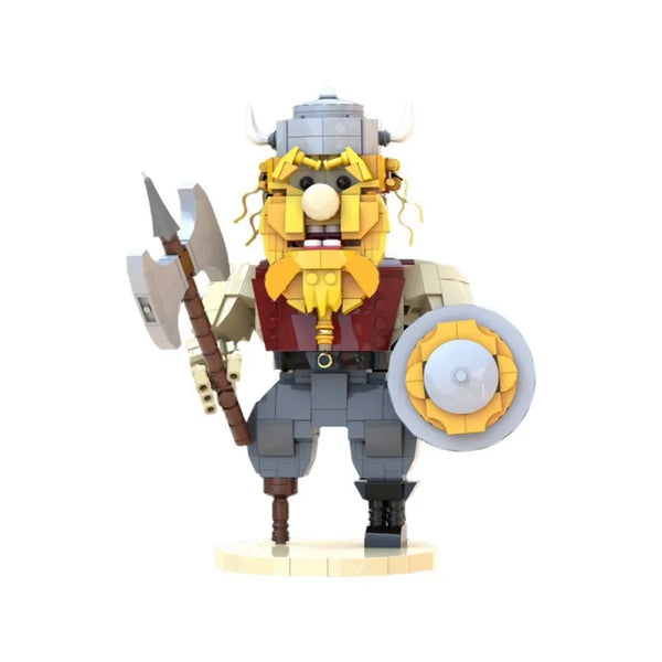 HTTYD MOC-198104 Viking Berserker Building Blocks