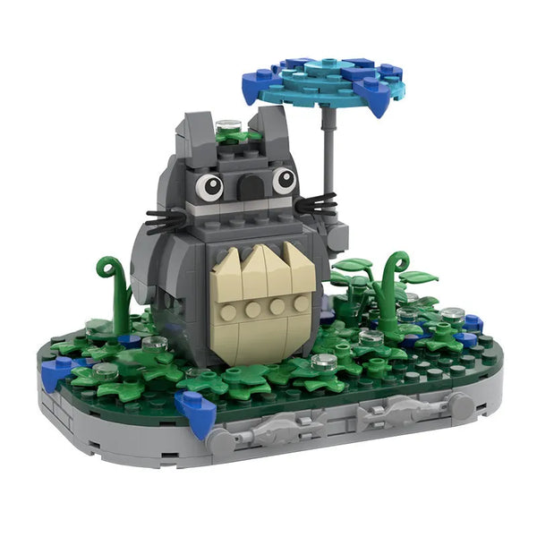 MOC-61784 My Neighbor Totoro Rain Scene Building Blocks