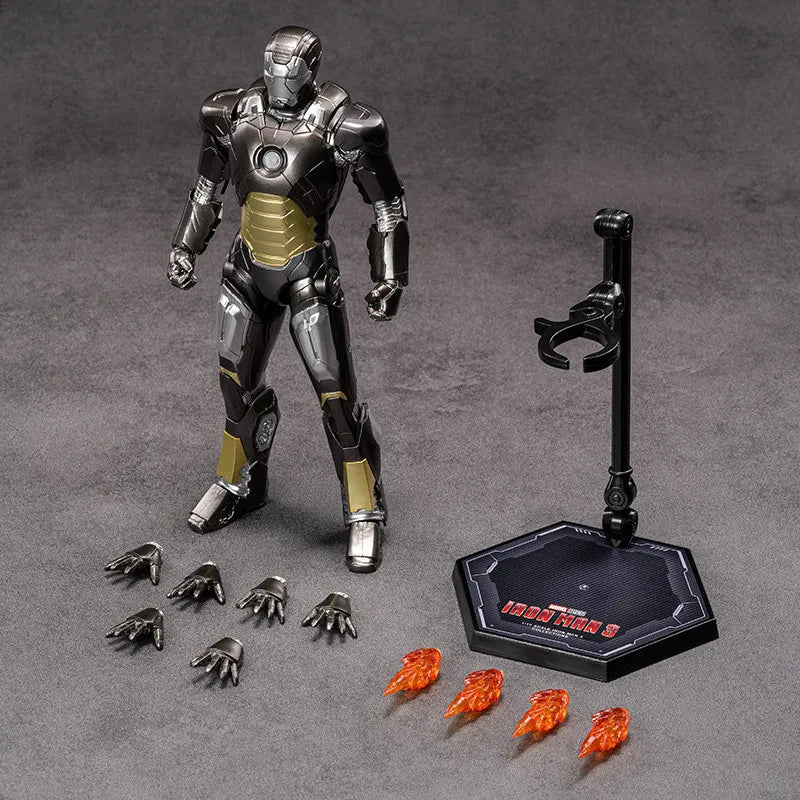 ZD Toys MRVL Iron Man MK12 Action Figure (18 cm)