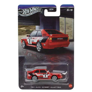 Hot Wheels Premium Silver Audi Series