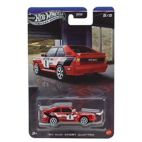 Hot Wheels Premium Silver Audi Series