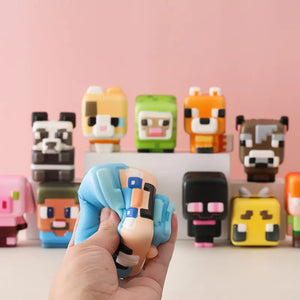 Minecraft Mosaic Style Squishy Toy