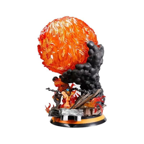 One Piece Ace Radiant Flame LED Figure (56 cm)