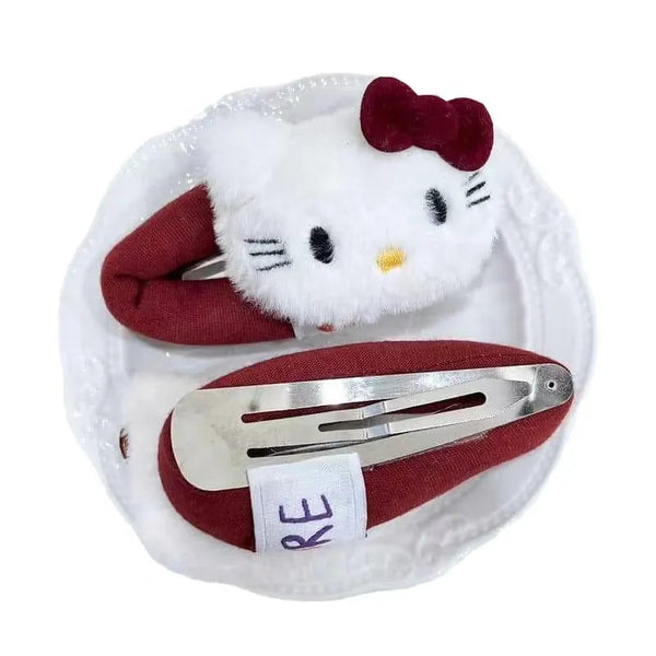 Hello Kitty Kawaii Classic Hair Band & Clip