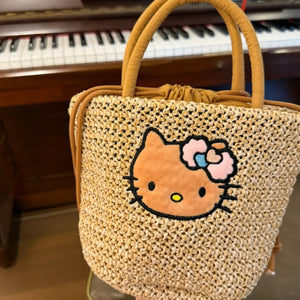 Hello Kitty Isle Bohemian Woven Tote