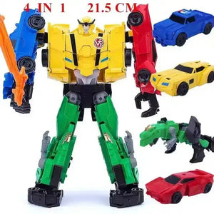 Black Mamba 5 in 1 Mega Transformers Figurines