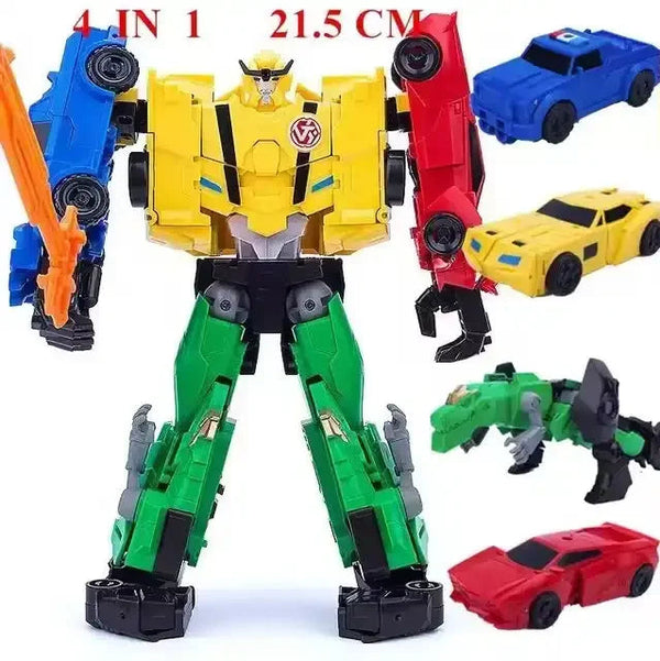 Black Mamba 5 in 1 Mega Transformers Figurines
