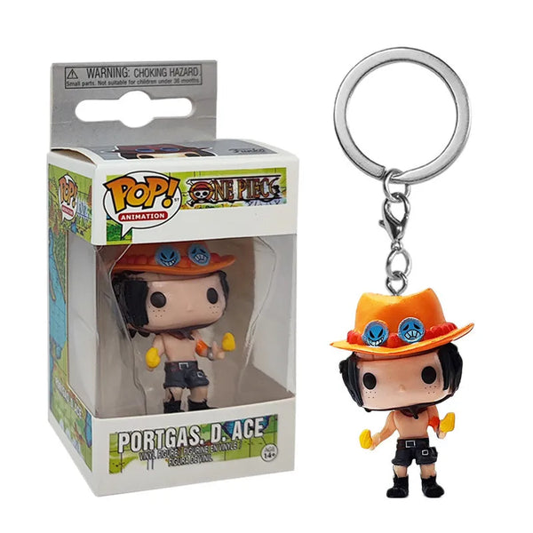 Funko Pop Portgas D. Ace Keychain