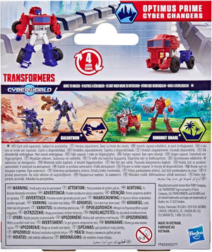 Transformers Cyberworld Optimus Prime Figure