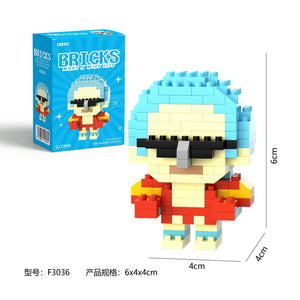 Bricks Anime Themed Micro Building Blocks