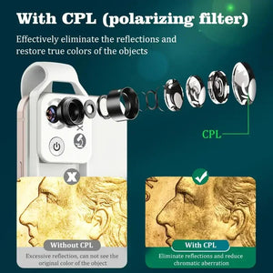 APEXEL 200X Phone Pocket Microscope